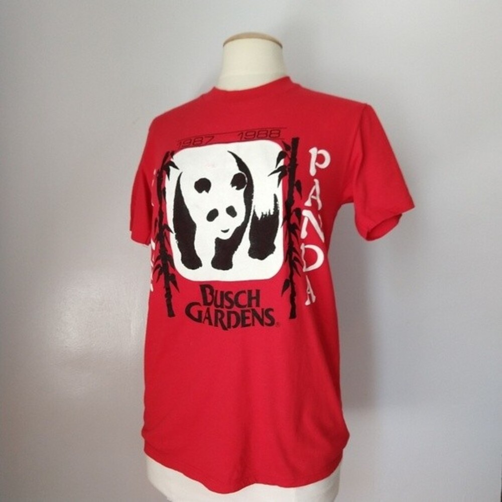 Vintage 1980s Busch Gardens Giant Panda T-shirt